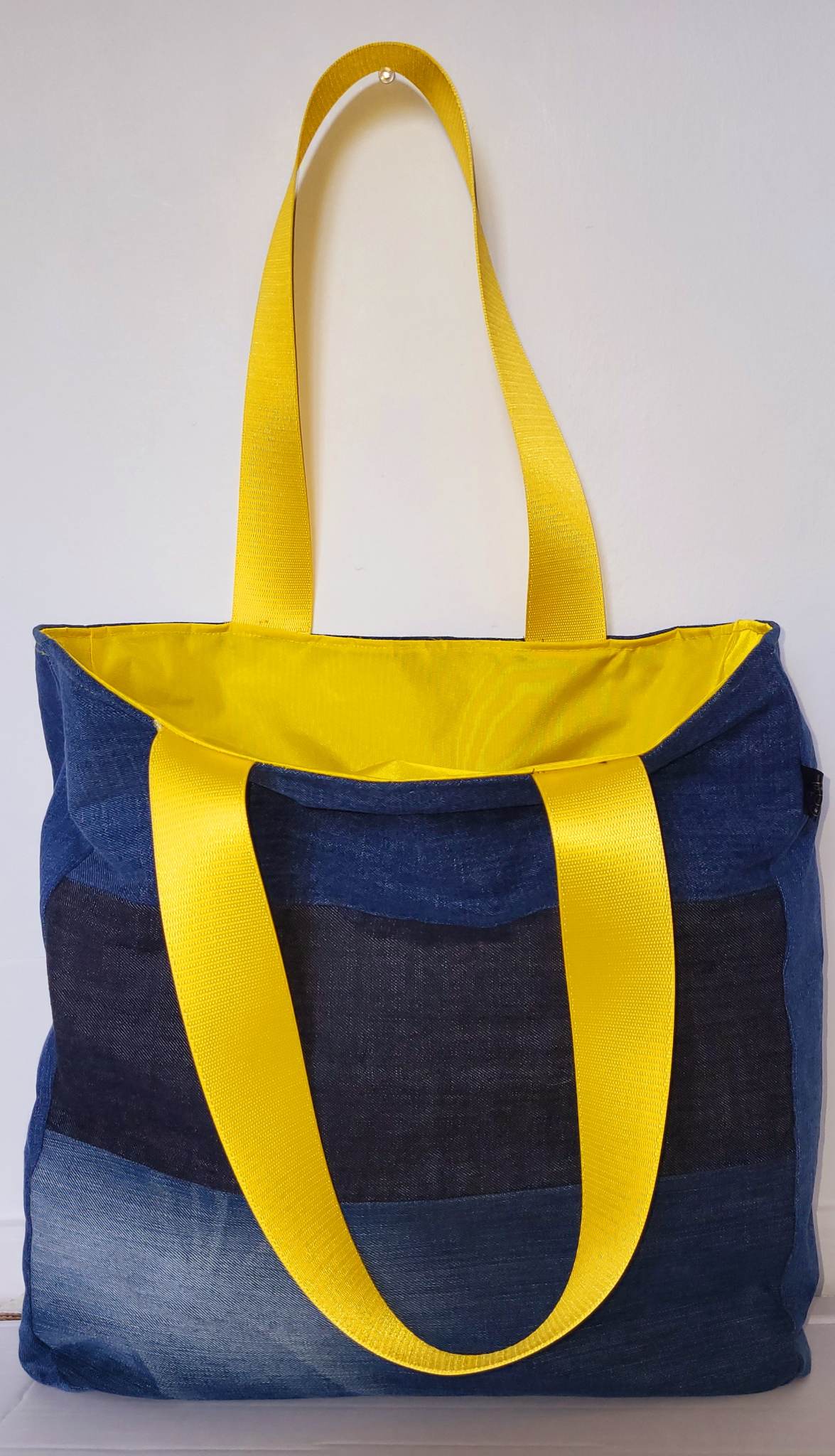 Reversible Denim Shopper