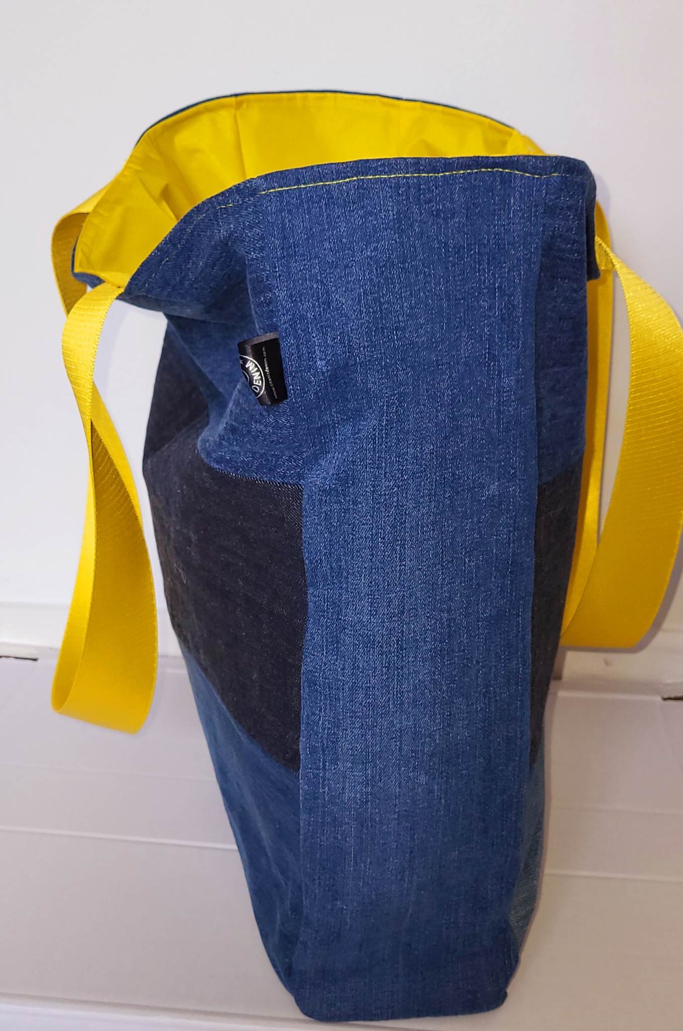 Reversible Denim Shopper