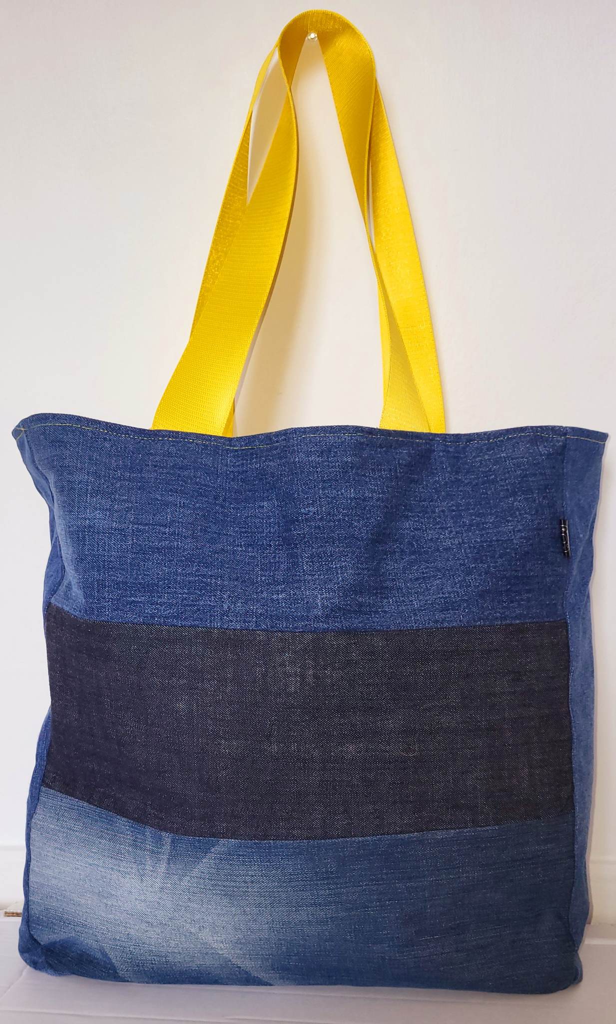 Reversible Denim Shopper
