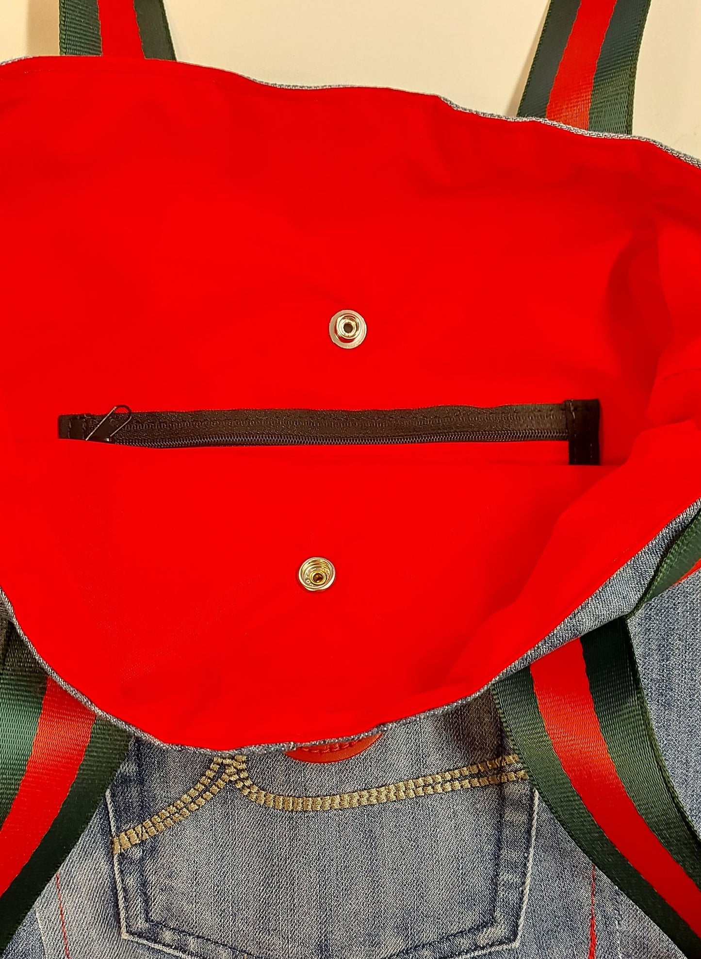 THE CITY TOTE (BLUE DENIM)