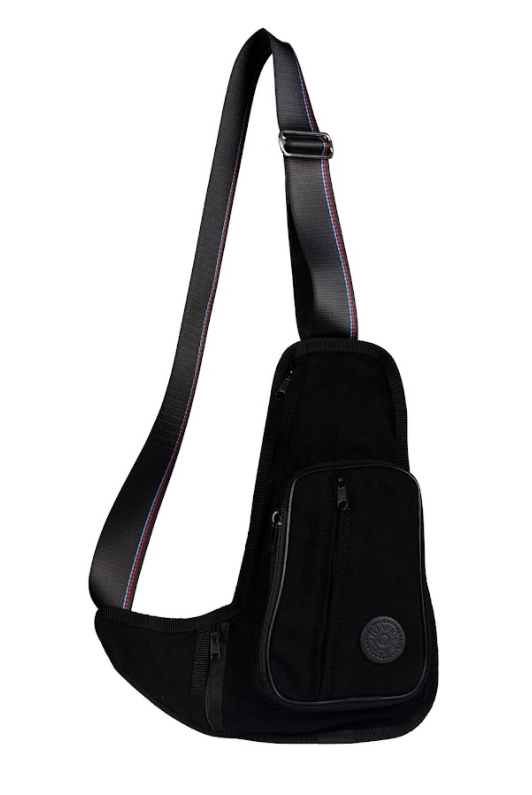 THE CROSS BODY (BLACK) – Titanic Denim