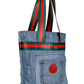 THE CITY TOTE (BLUE DENIM)
